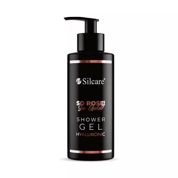 Silcare Shower Gel So Rose! So Gold! Hyaluronic - 250 ml, Гель для душа So Rose! So Gold! Гиалуроновая кислота - 250 мл